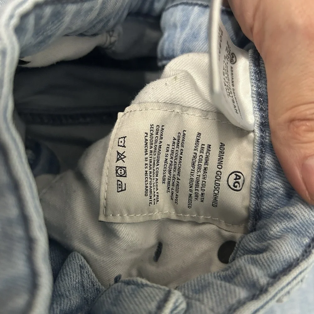 AG Adriano Goldschmied Jeans‎ Womens 28 Light Wash Blue Rian Style